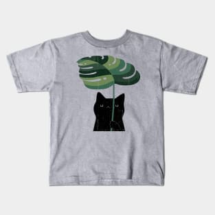 Monstera Leaves Kids T-Shirt